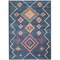 Homeroots 5 x 7 ft. Navy Blue Berber Pattern Area Rug 385778 - alternate 3